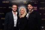 Xavier Vidal, Martine Vidal et Alex - Soirée à la suite Sandra & Co lors du 76ème Festival International du Film de Cannes le 24 mai 2023. © Aurelio Stella