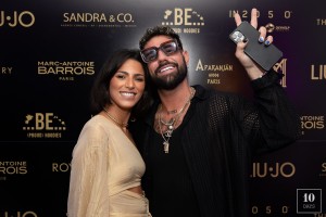 Lisa Errachid et Rawdolf - Soirée à la suite Sandra & Co lors du 76ème Festival International du Film de Cannes le 24 mai 2023. © Aurelio Stella