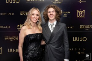 Léa Drucker et Samuel Kircher - Soirée à la suite Sandra & Co lors du 76ème Festival International du Film de Cannes le 25 mai 2023. © Aurelio Stella