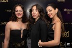 Charlotte Lacour, Violette Barratier et Lisa Picovschi - Soirée à la suite Sandra & Co lors du 76ème Festival International du Film de Cannes le 25 mai 2023. © Aurelio Stella