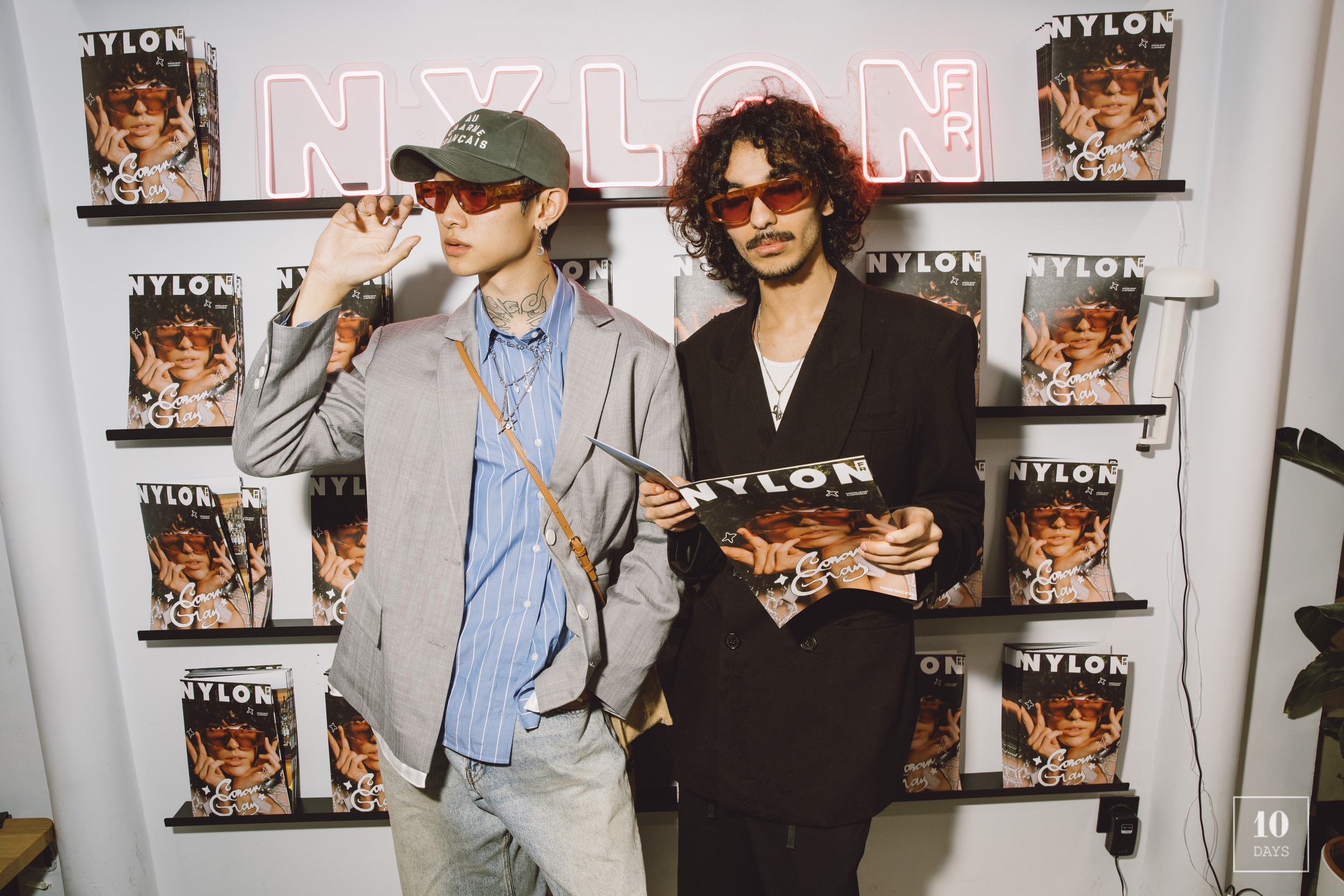 Nylon France x Conan Gray fanzine launch and listening party at Bonjour Jacob arthur mestrot