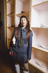 Marine Serre x repetto - FW25 - Alek Katar