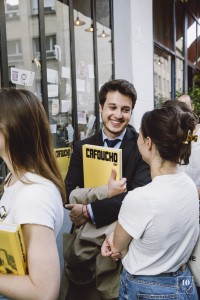 Odieux Bobby - book launch - fisheye - alek katar-25