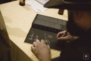 Odieux Bobby - book launch - fisheye - alek katar-48